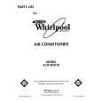 WHIRLPOOL ACH184XY0 Parts Catalog