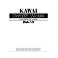 KAWAI KM60 Owners Manual