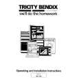 TRICITY BENDIX BK180 Instrukcja Obsługi