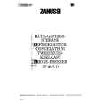 ZANUSSI ZF20/5D Owners Manual