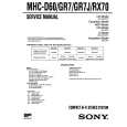 SONY MHC-GR7 Manual de Servicio