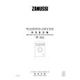 ZANUSSI W802 Owners Manual