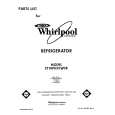 WHIRLPOOL ET18PKXSW0B Catálogo de piezas