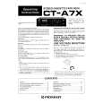 PIONEER CT-A7X(BK)/KU Owners Manual