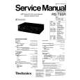 TECHNICS RS-T55R Service Manual