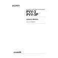 SONY PVV-3P VOLUME 2 Instrukcja Serwisowa
