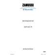 ZANUSSI ZER65/2W Owners Manual