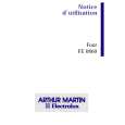 ARTHUR MARTIN ELECTROLUX FE0860W1 Instrukcja Obsługi