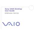 SONY PCV-RZ301 VAIO Owners Manual