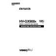 AIWA HV-GX900K Owners Manual