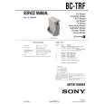 SONY BCTRF Service Manual
