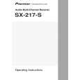 PIONEER SX-217-S/SFLXJ Instrukcja Obsługi