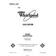WHIRLPOOL LG6099XSW1 Katalog Części