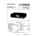 FISHER CA873 Service Manual