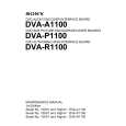 SONY DVA-A1100 Manual de Servicio