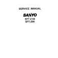 SANYO SFT-Z65 Service Manual