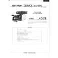 SHARP XC78 Service Manual
