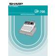 SHARP UP700 Owners Manual