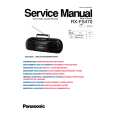 PANASONIC RXFS470 Instrukcja Serwisowa