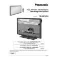 PANASONIC TH50PHW3U Owners Manual