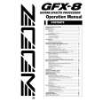 ZOOM GFX-8 Instrukcja Obsługi