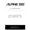 ALPINE 3550 Service Manual