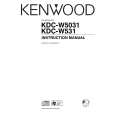 KENWOOD KDC-W5031 Instrukcja Obsługi