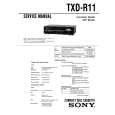 SONY TXD-R11 Service Manual