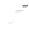 ZANKER ZKK2661 307.531 Owners Manual