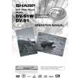 SHARP DVS1W Owners Manual
