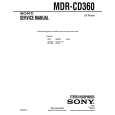 SONY MDRCD360 Service Manual