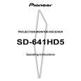 PIONEER SD-641HD5/KUXC/CA Owners Manual