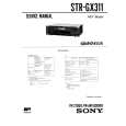 SONY STRGX311 Service Manual