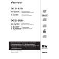 PIONEER XV-DV580/WYXJ5 Manual de Usuario
