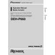 PIONEER DEH-P660 Owners Manual