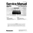 PANASONIC CXDP600EN Service Manual