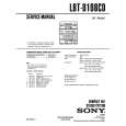 SONY LBT-D108CD Instrukcja Serwisowa