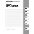 PIONEER DVS633A Instrukcja Obsługi