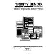 TRICITY BENDIX AW410W Owners Manual