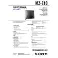 SONY MZE10 Owners Manual
