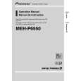 PIONEER MEH-P6550/ES Instrukcja Obsługi