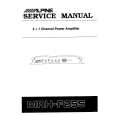 ALPINE MRH-F255 Service Manual