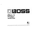 BOSS PH-1 Owners Manual