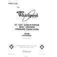WHIRLPOOL SS3004SRN1 Catálogo de piezas