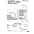 KENWOOD SW36HTS Service Manual