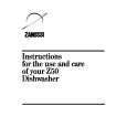 ZANUSSI Z50 Owners Manual