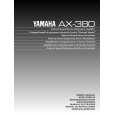 YAMAHA AX-380 Manual de Usuario