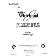 WHIRLPOOL RB2000XVN1 Catálogo de piezas