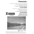 PANASONIC CQHX1083U Instrukcja Obsługi