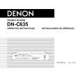 DENON DN-C635 Owners Manual